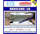중국 SKKD260/16 - SEMIKRON - Rectifier Diode Modules 공장